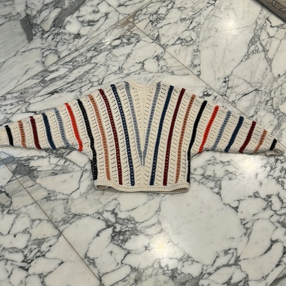 Black Tape Striped Knit Sweater - Picture 3 of 5